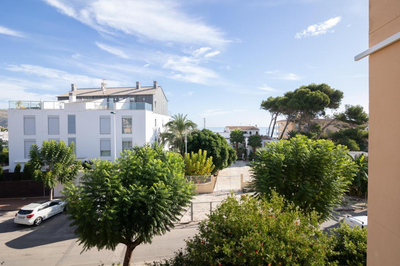 Javea Terraza + Piscina + Vistas Al Mar Platja de Larenal Exterior photo